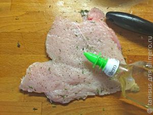 Романтический ужин - пайар из курицы