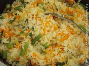 Рис с овощами