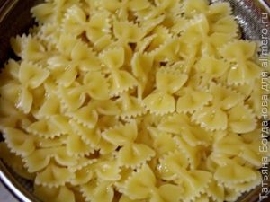 макароны с овощами