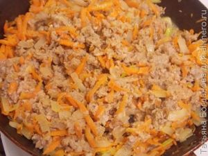 Макароны с мясом и овощами