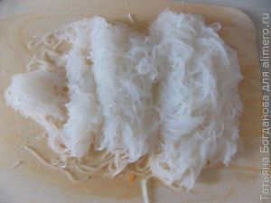 фунчоза с овощами