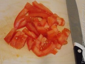 салат из свежих и замороженных овощей