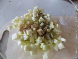 Салат со свежим кабачком