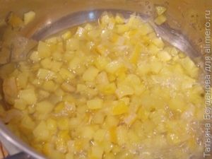 Варенье из кабачка с лимоном