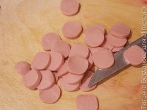 Суп с сосисками