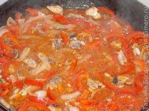 Макароны с рыбными консервами