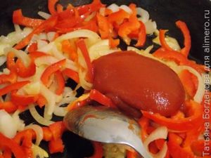 Макароны с рыбными консервами