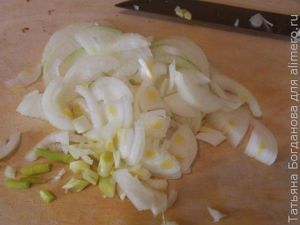 Рагу с куриной печенью