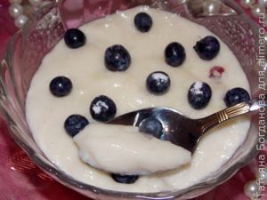 молочный десерт