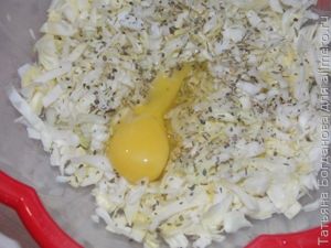 капустные оладьи