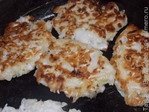 капустные оладьи