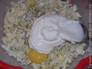 капустные оладьи