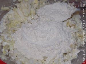 капустные оладьи