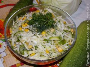 Салат с кукурузой