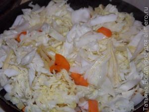 Капуста с рисом