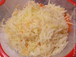 Овощные оладьи