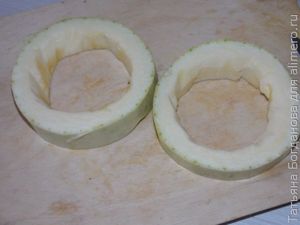 Яичница в кабачке