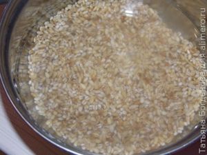 Перловка с овощами
