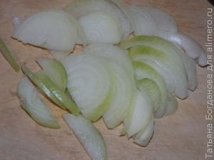 Макароны с ливерной колбасой