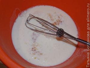 Блинчики с сыром и зеленью