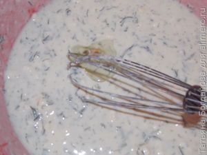Блинчики с сыром и зеленью