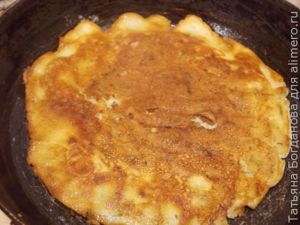 Блинчики с сыром и зеленью