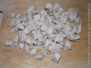 Полезный салат с курицей