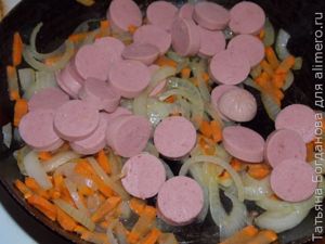 Макароны с яйцами