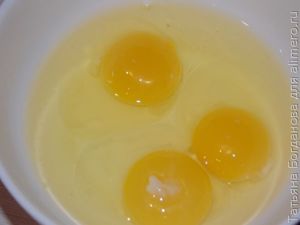 Макароны с яйцами