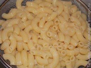 Макароны с яйцами