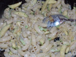 макароны с кабачком
