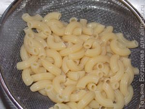 макароны с кабачком