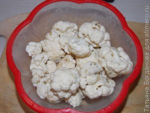 Салат из цветной капусты
