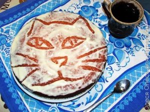 пирог из киселя