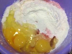 пирог из киселя