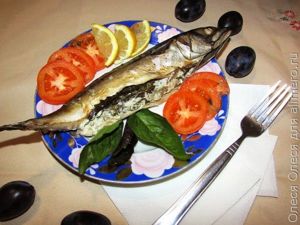 фаршированная скумбрия