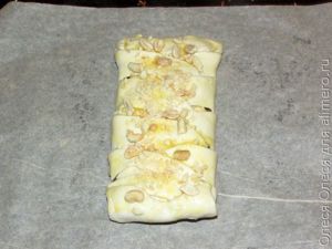 слойки с шоколадом