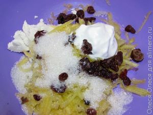 печеные яблоки с творогом