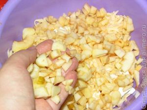 крабовый салат с апельсином