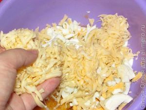 крабовый салат с апельсином