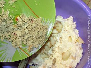 сырники с яблоками