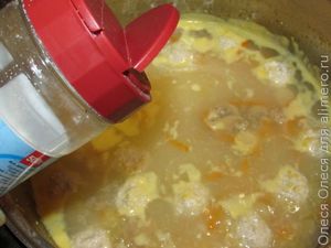суп из кукурузной крупы