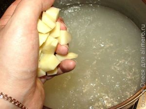 суп из кукурузной крупы