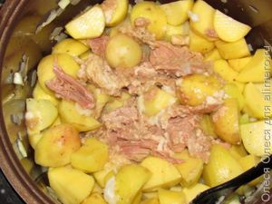 картошка с мясом