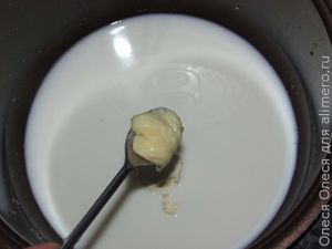 молочный суп из кукурузной крупы