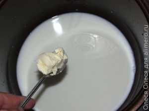молочный суп из кукурузной крупы