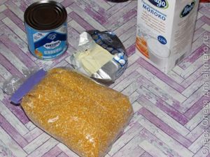 молочный суп из кукурузной крупы