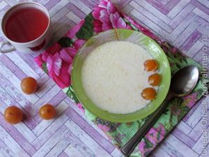 молочный суп из кукурузной крупы