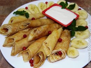 Заварные блинчики