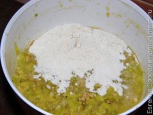 Кабачковые оладьи